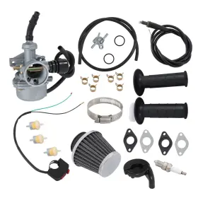 Law216750 Labwork Pz19 Carburetor Carb Air Filter Throttle Handle Grips Cable New