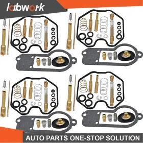 Tl12075q Labwork 4 X Air Cut Off Valve Set And Carburetor Repair Kit For Honda Cb650 Cb650c