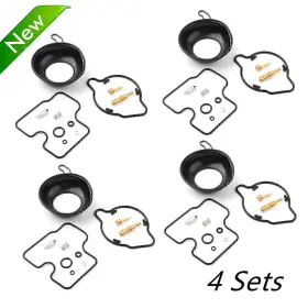 Lbox 550722231515 4x For Honda Vfr750f 1994-1997 Vfr 750 F Carburetor Rebuild Kit Diaphragm Us