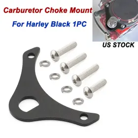 000921 Lenkdou Us Choke Cable Mount For Cv Carb Carburetor Harley Sportster Xl Bobber Twin Cam