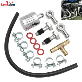 09001-0019c-fma Lenkdou Crankcase Breather Kit For Harley Big Twin Touring Dyna Softail Sportster Xl Xlh