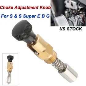 Mp10-005-0023bleus Lenkdou Carburetor Black Cross Enrichener Choke Knob For S&s Super E B And G Carbs