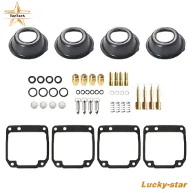 Luc3154213 Lucky-star-club Carburetor Repair Kit Fit For Yamaha Xj550 1981-83 Xj 550 Maxim New
