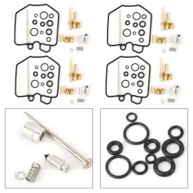 M566-a060-4pc Madhornets 4 Carburetor Carb Repair Rebuild Kit For Honda Cb750k 1979-1982 Cb750f 1980-81 E