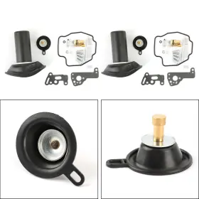 M566-a108 Madhornets 2set Carburetor Repair Kit Plunger Diaphragm For Yamaha Virago 535 Xv535 90-01