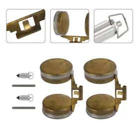 M566-a228-2pc Madhornets 2pcs Carburetor Repair Kit Float Fit For Honda Cb100 Cb350 Xl100 Xl125 Xl175