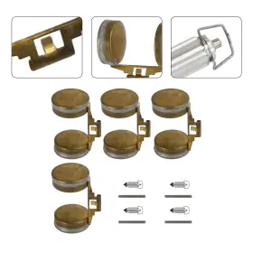 M566-a228-4pc Madhornets 4x Carburetor Repair Kit Float Fit For Honda Cb100 Cb350 Xl100 Xl125 Xl175 Sl100