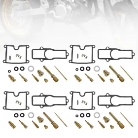 M566-a245-4pc Madhornets 4x Carburetor Rebuild Kit Fit Kawasaki Z400 Kz400fx Kz550 Gpz550 1980-1983 Us