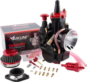 Maikuni Kit-24 Carburetor 24mm Racing Carb 50cc To 110cc 2t 4t Engine Kit
