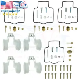 Zx6r-us Mh Zx-6r Zx600f 1995-1997 4x Carburetor Repair Kit Rebuild Float For Kawasaki 95-1997