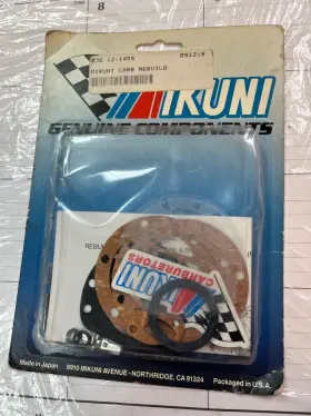 12-1455 Mikuni Nos Carb Rebuild Kit