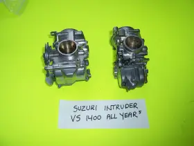 13210-38b40-67 Mikuni Suzuki Vs 1400 Intruder Set Of Carbs Carburetors All Years
