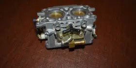 32766-a2x5 Mikuni 32766a2x5 Unknown 2 Barrel Carburetor For Parts Made In Japan J
