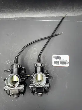 360-14102-60 Mikuni Yamaha 1973-75 Rd350 Rd 350 Twin Two Stroke 360 Carbs Carburetors Set Oem