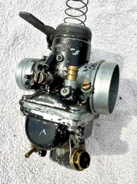 498-14101-61 Mikuni 1975 Yamaha Dt250 Carburetor Assembly Japan Original
