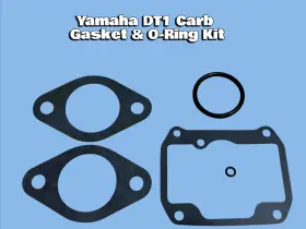 500-14184-00-00 Mikuni Yamaha Dt1 250 Carb Gasket Kit And O-ring New