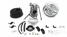 82087 Mikuni New 45mm Smooth Bore Carburetor Kit For 1999-2006 Harley Davidson