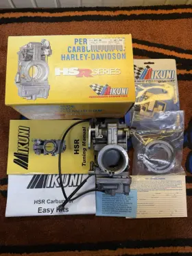 H16-99 Mikuni Hsr 42 Carburetor For 1990-1999 Twin Cam Easy Kit 42-18