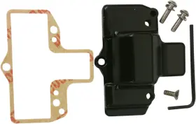 Khs-035 Mikuni Hsr Black Motorcycle Carburetor Carb Aluminum Top Cover For Harley