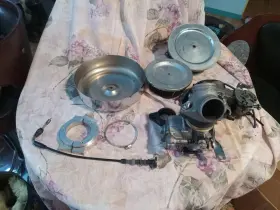 T406n Mikuni Harley Davidson Big Twin Keihin/mikuni Carburetors/2 K N Filter/air Box Adaptor