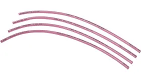 316-5014 Moose Racing Carburetor Hose Kit - Pink 3/16 Inch