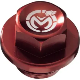 892216 Moose Racing Magnetic Float Bowl Drain Plug By Zip-ty M18 X 1.0 Red