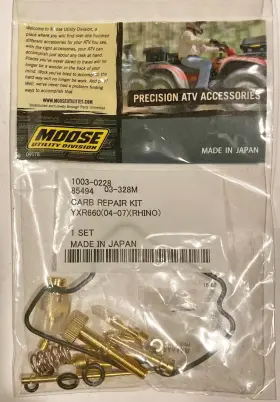 1003-0228 Moose Utility New Carb Repair Kit For 2004 2007 Yamaha Rhino 660