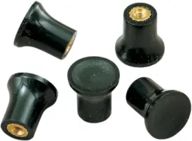 01-0075 Motion Pro Replacement Choke Cable Knob Black 5-pack 10-32 Thread