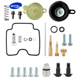 98517-04012-00 Moto Part Tech Carburetor Repair Kit For Yamaha Road Star Xv1600 1999 - 2003 And Diaphragm Cover