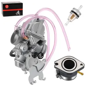 1c6-14301-00-00 Moto1988 1c6-14301-10-00 Carburetor For Yamaha Ttr230 2005-2025 Replacing With Intake Boot