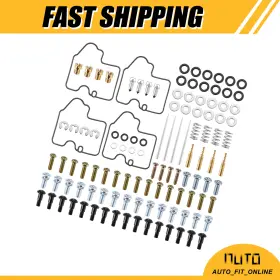 Motoforti 726215506716 Motorcycle Carburetor Repair Rebuild Kit Gaskets Jets Four Custom For Yamaha Yzf