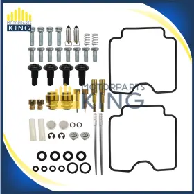 Motorpartsking 231023323146 2 Sets Fit Yamaha V-star 1100 Xvs1100 1999-2009 Carburetor Repair Kit Air Screw