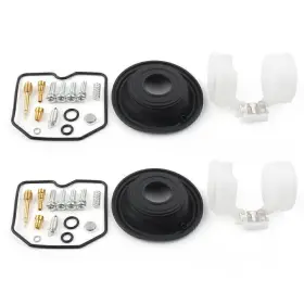 77us Motorshop 550725722157 Carburetor Rebuild Repair Kit Plunger Diaphragm For Kawasaki Vulcan 500 En500 Us