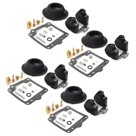 Motorshop168 550725427380 4x Carburetor Repair Kit Carb Float Diaphragms For Yamaha Xs1100l Xs1100s Us