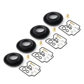 Motorshop168 550727146913 4x For Suzuki Gsf1200 S Bandit Carburetor Rebuild Kit Plunger Diaphragm