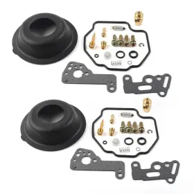 Motorshop168 550728488975 Carburetor Repair Rebuild Kit Diaphragm For Yamaha Xv535 Xv500 Virago Xv 500 535