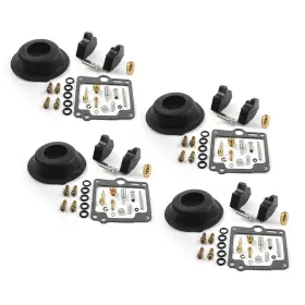 Motorshop168 550728553680 Carburetor Repair Kit Diaphragm Float For Yamaha Xj700 Maxim X Xj700x 1985-1986