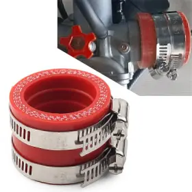 Motorshop168 550729130682 Motorcycle Carburetor Adapter Interface Rubber Manifold For Pwk 28/30mm