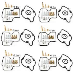 Motorshop168 550730343439 6 Sets Carburetor Repair Kits Rubber For Honda Gl1500g/cd Gl1500ct Valkyrie 1500