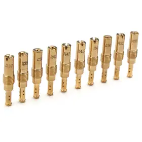 Motorshop168 550732144843 10 Pcs Carburetor Pilot Slow Jet Fit Pwk Mikuni Oko Keihin Koso Carb #32-#55