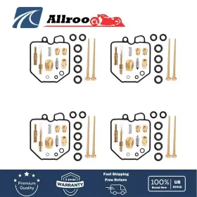 18-2574 Munirater 4x Carb Repair Rebuild Kits 80-83 Fit For Honda Cb900c Cb1000c Cb900f