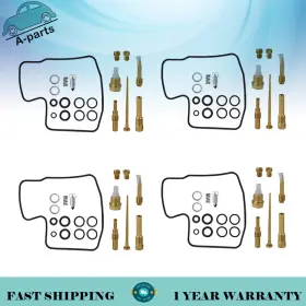 H001-4-us Munirater Fit For 84-87 Honda Gl1200 Gl 1200 4 Sets Carburetor Carb Repair Rebuild Kit