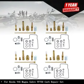 Kl-2431 Munirater For Honda Vf750c Vf750s Sabre Carburetor Carb Repair Rebuild Kit X4