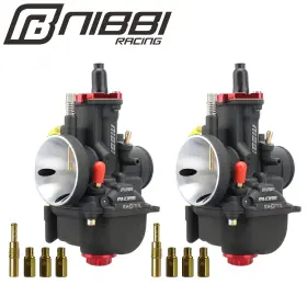 2pwk34yj-rd350 Nibbi Pwk 34mm Performance Pre-jetted Carb Carburetor For Yamaha Rd350 1973-1975