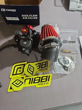 Nbpe22flyj Nibbi Carburetor Pe22mm Flange With Jets For 110-130cc Racing Motorcycle Dirt Bike