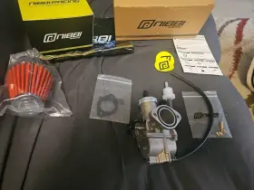 Nbhmkl-wt-49d Nibbi Nbpe26fl Pe26mm Flange Carburetor And Filter For 150cc-200cc Dirt Pit Bike Atv Taotao