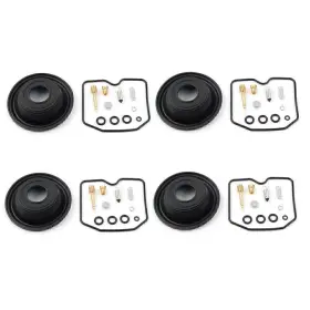 Nomura 211100110043 4 Sets Carburetor Rebuild Kit&plunger Vacuum Diaphragm For Kawasaki Carb Repair