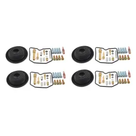 Nomura 310006166359 4 Sets Carb Diaphragm For Kawasaki Zg1000 1989-06 Zg 1000 Carburetor Repair Kit