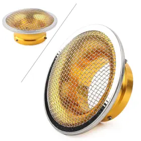 Pwk21 Nomura 550714522317 Gold 50mm 2 Inch Air Filter Cup Velocity Stack For Pwk28 30mm Pe28 30 Carb