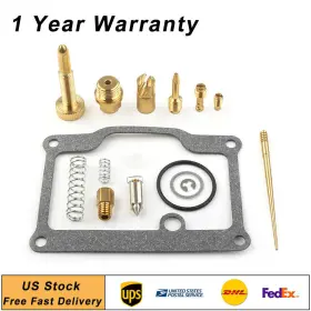 Oginodaisukeusa 550713972762 For Polaris Scrambler 400 2x4/4x4 Carb Carburetor Rebuild Kit Repair Set 97-01